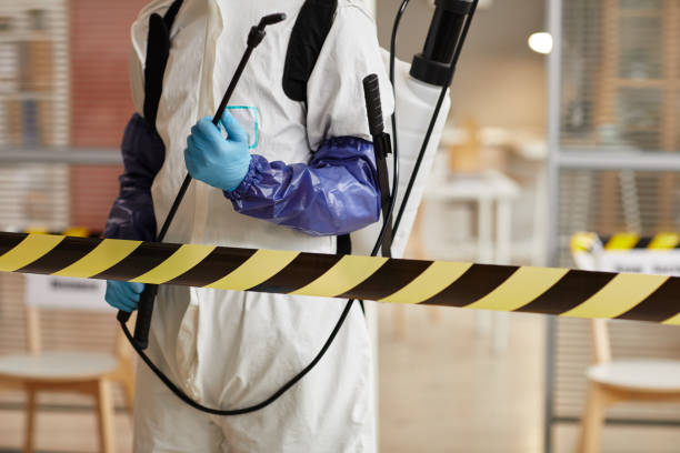 Professional Biohazard technician working in Maplewood, OH